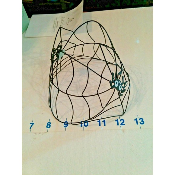 NIB PartyLite Spider Web Jar Candle Shade Halloween Decor P9458 Halloween Candle - Picture 3 of 5